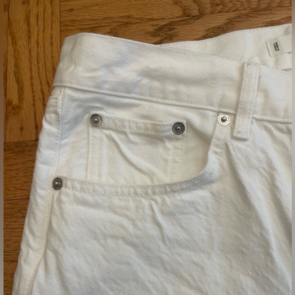 Mango Button Up Jeans, Off White, Women’s Size 10 - Picture 3 of 10